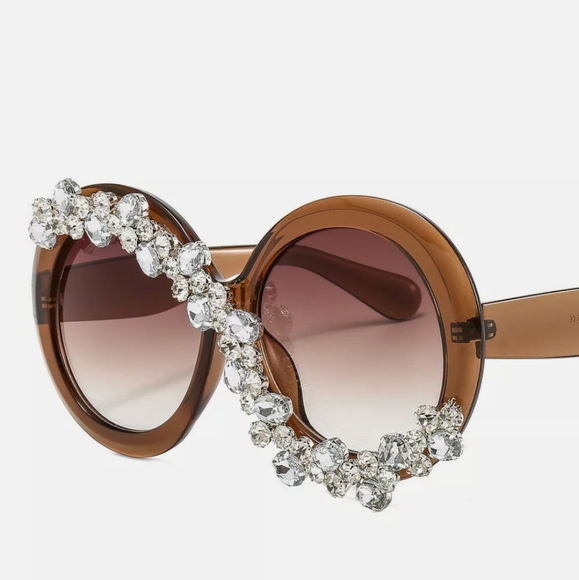 Oversized Bling Sunglasses - Picture 2 of 2